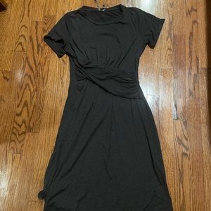 Anthropologie mid dress viscose small